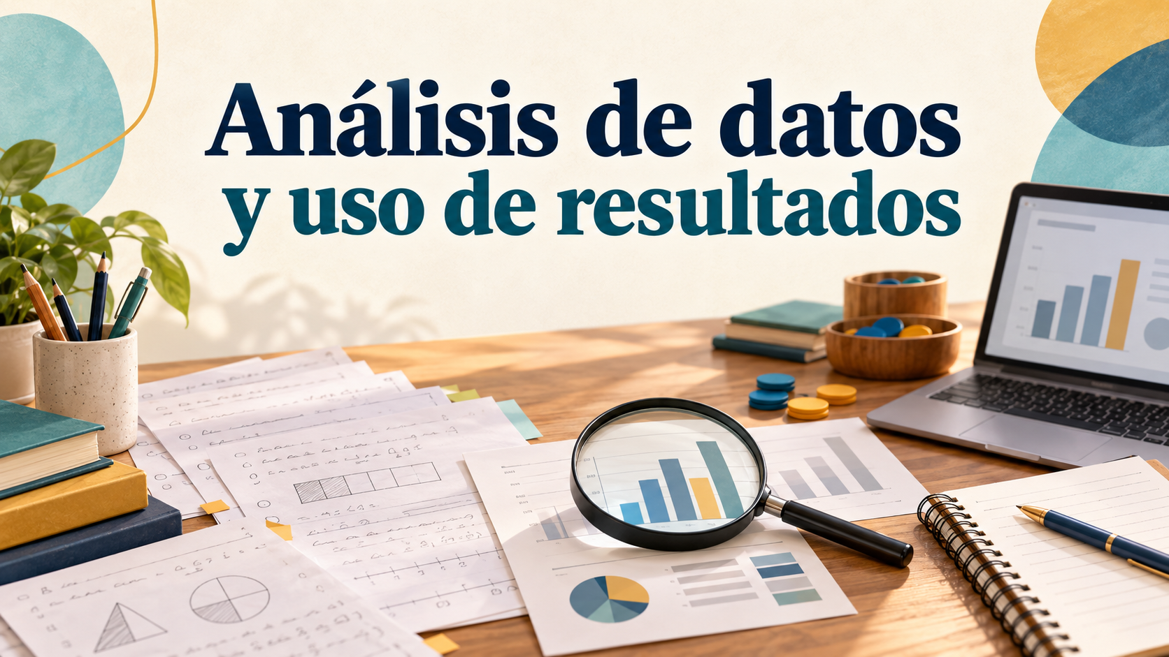 Análisis de datos y uso de resultados: ilustración representativa del taller