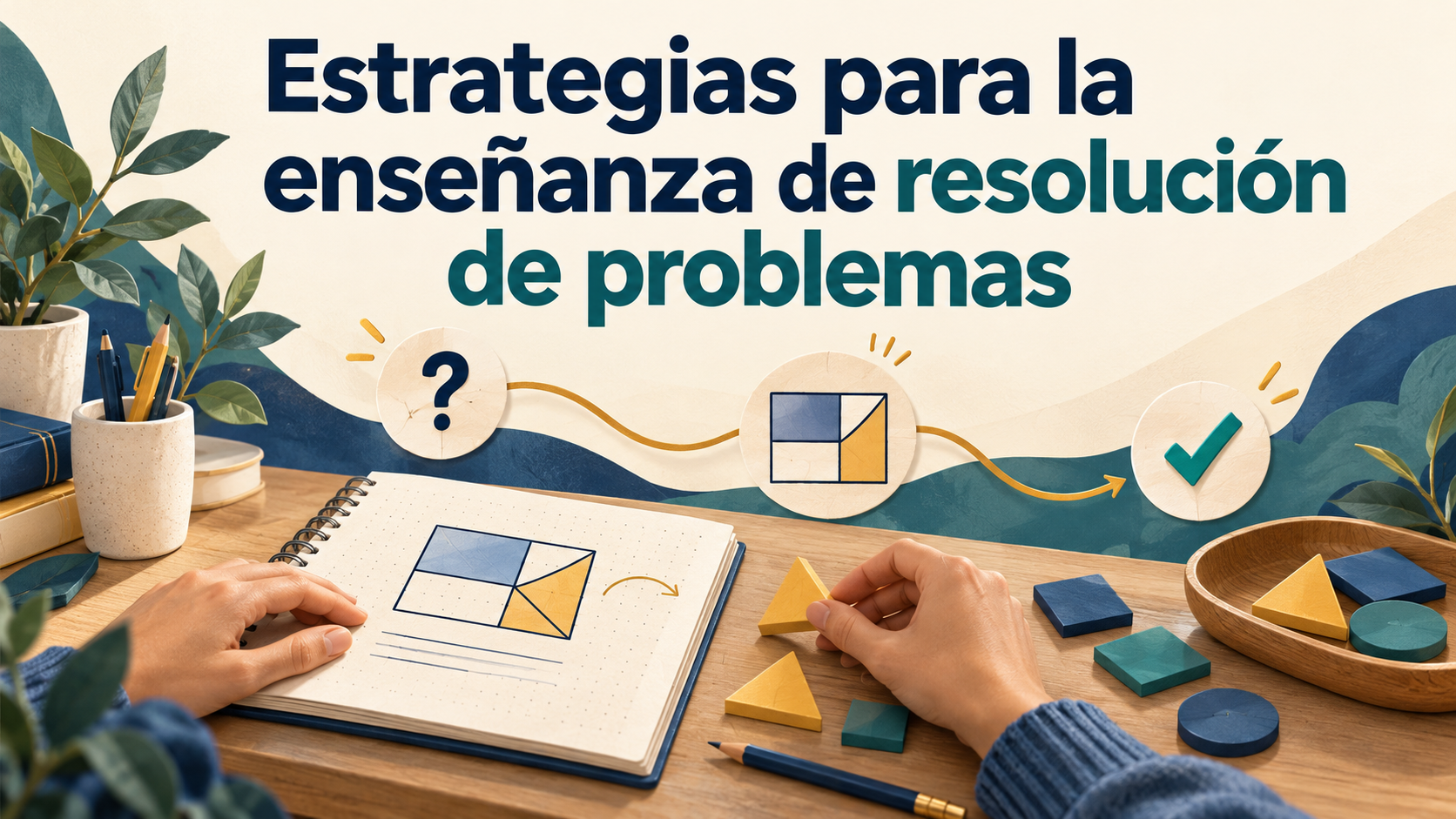 Estrategias para la enseñanza de resolución de problemas: modelos visuales y manipulativos
