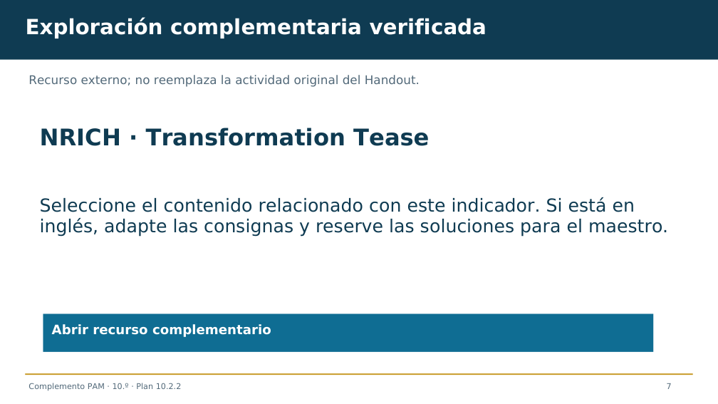 Diapositiva 7 del complemento: Movamos el logo sin cambiar su forma